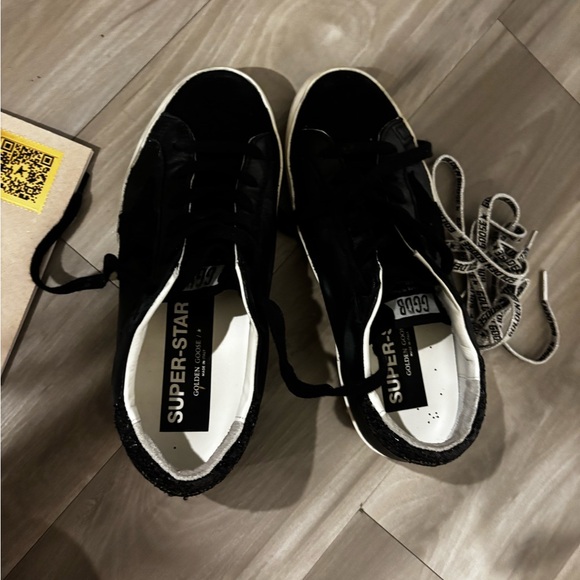 Golden Goose Black and White Sneakers - Picture 9 of 9